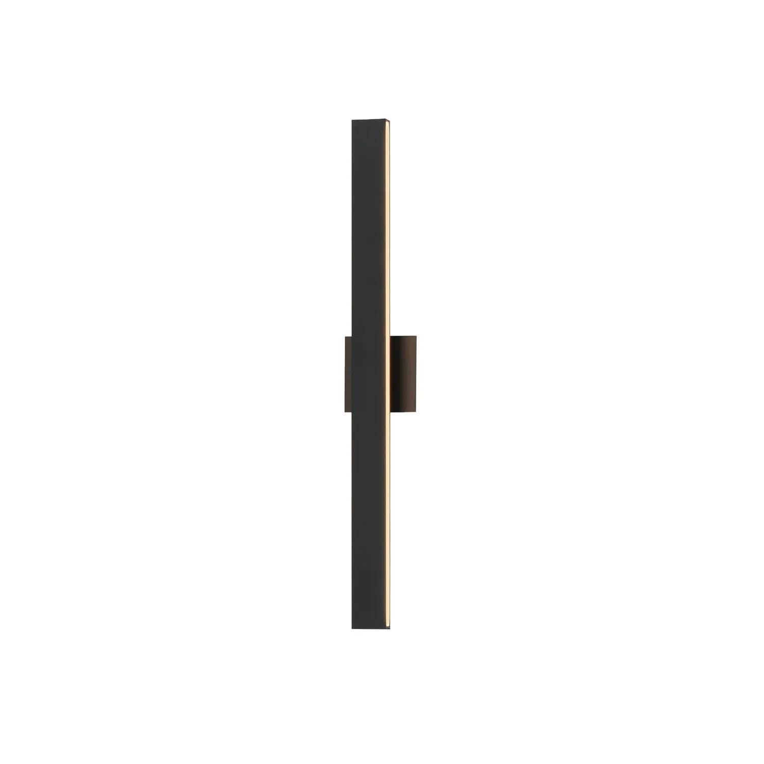 Alumilux Sideline LED Outdoor Wall Sconce in Black