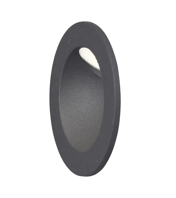 The Alumilux Pathway step light combines functional safety lighting with contemporary design. Its machined aluminum construction and warm 3000K LED provide reliable pathway illumination in a slim, architectural profile.