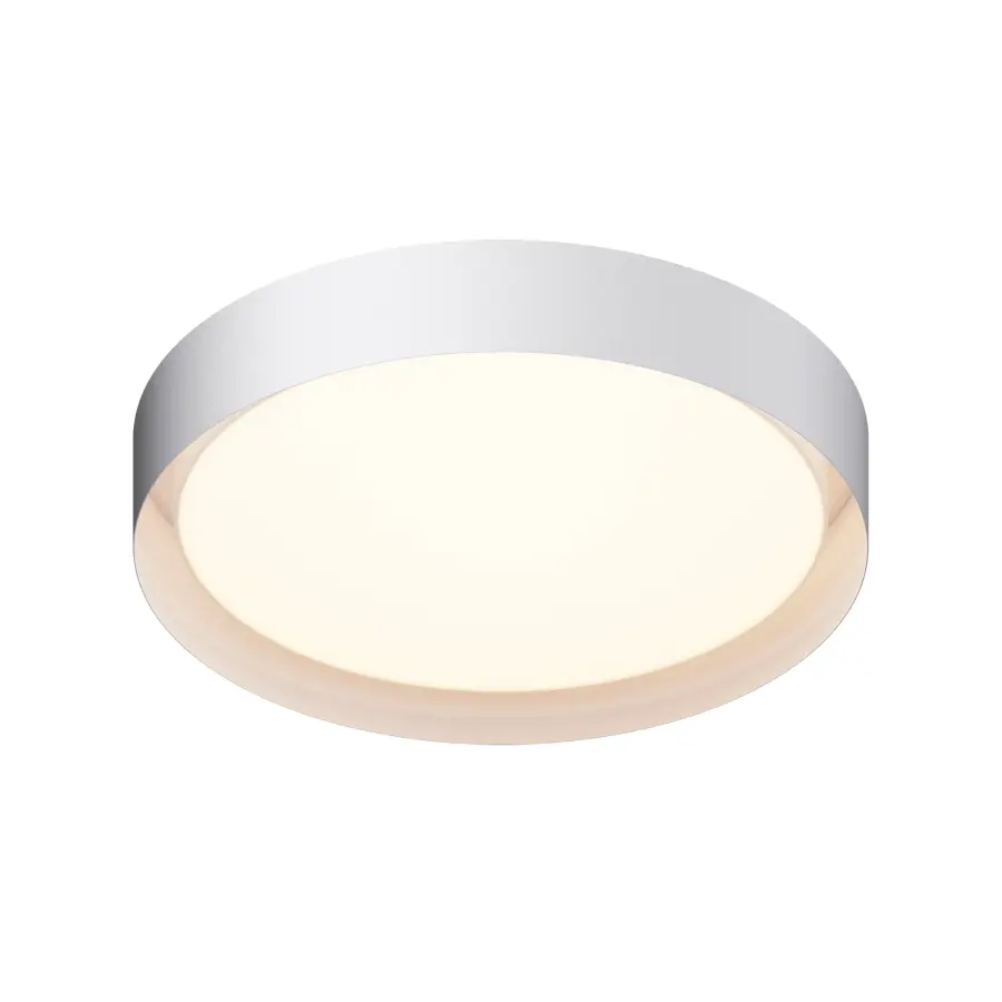 Echo 24" LED Flush Mount in White - Image 1