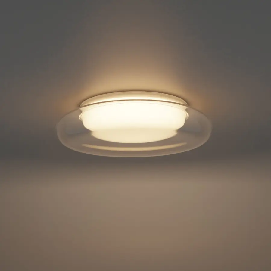Bubble 13.75" LED Flush Mount in White - Image 4