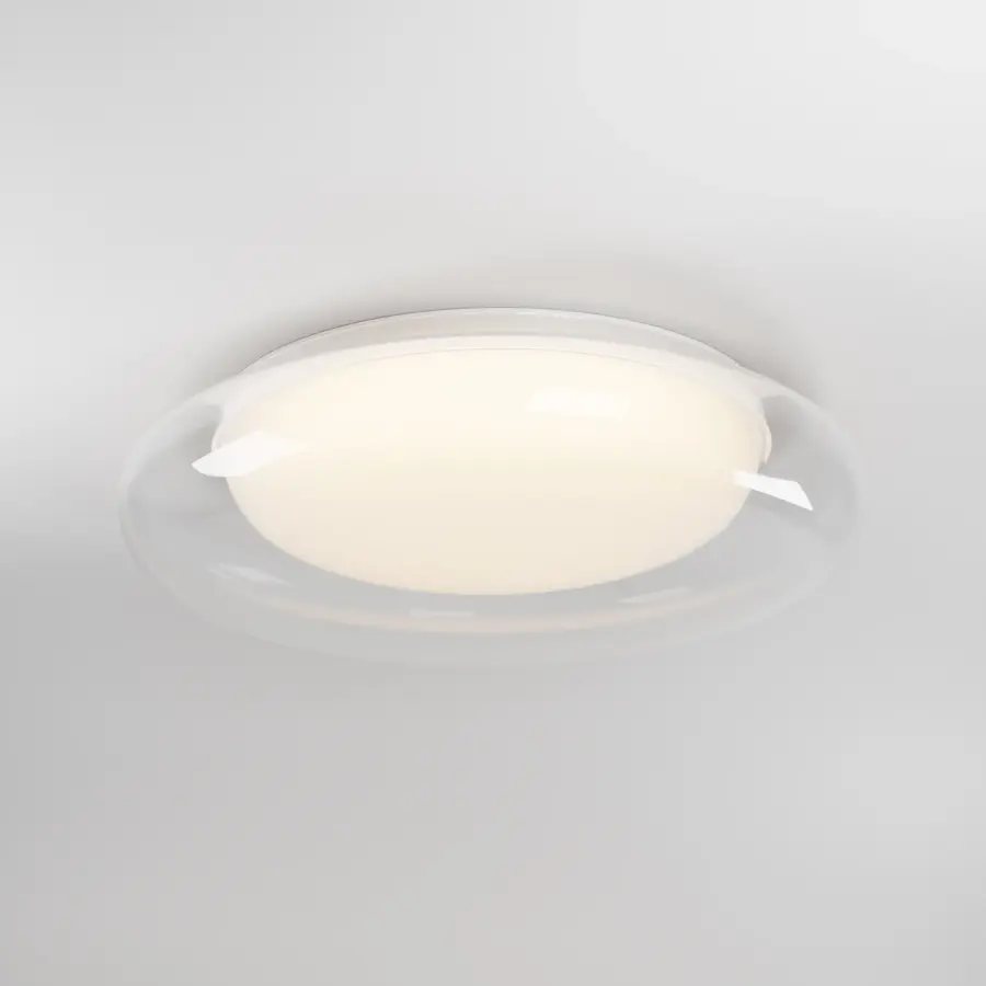 Bubble 18.5" LED Flush Mount in White - Image 3
