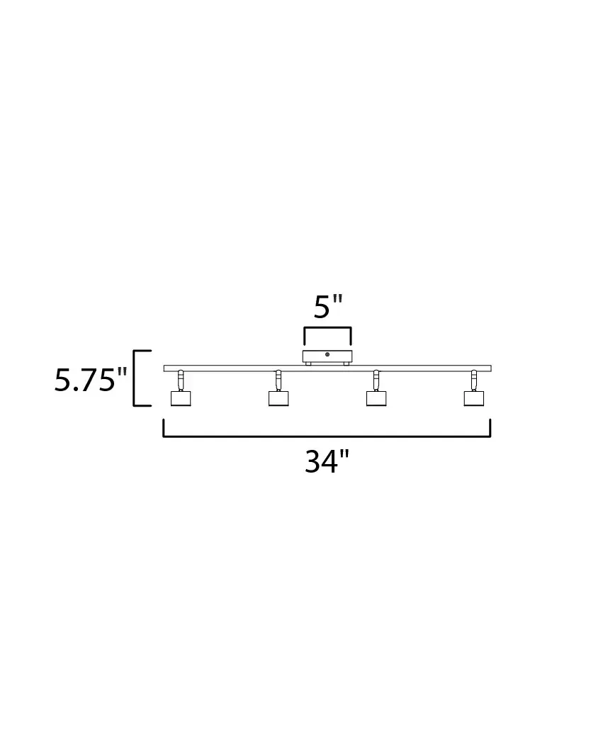 Taylor 4-Light Linear Pendant - Image 5