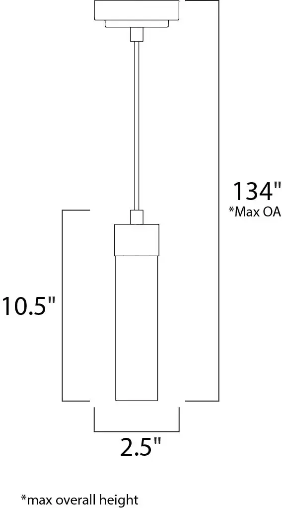Cilandro LED Mini Pendant in Satin Nickel - Image 2