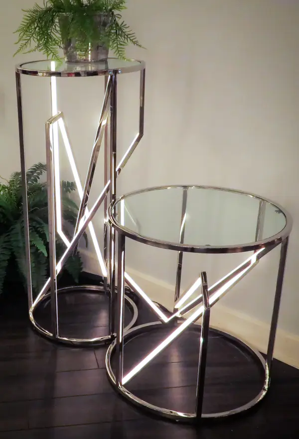 Trapezoid LED Accent Table Lamp - Image 4