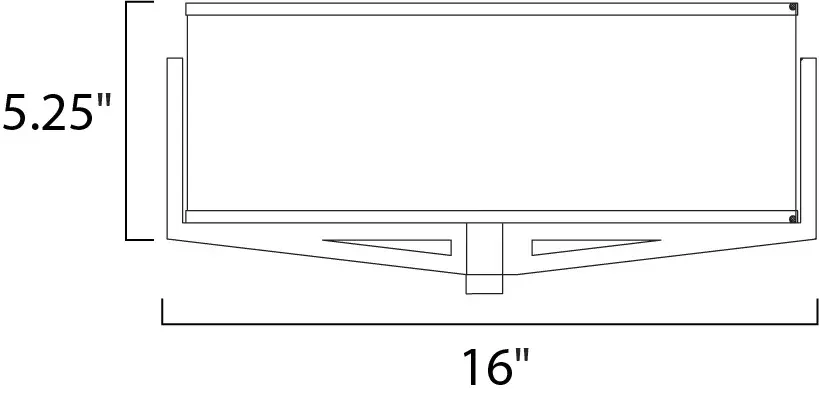 Elements 3-Light Flush Mount in Oil Rubbed Bronze - Image 2
