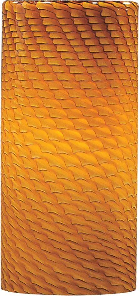 Carte Amber Ripple Glass Shade