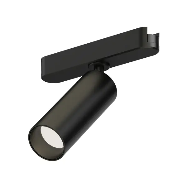 The Continuum mini spot delivers focused 500-lumen illumination in a sleek 1.5" profile. Field-adjustable track system allows custom configurations, while the paintable matte black finish adapts to any décor.