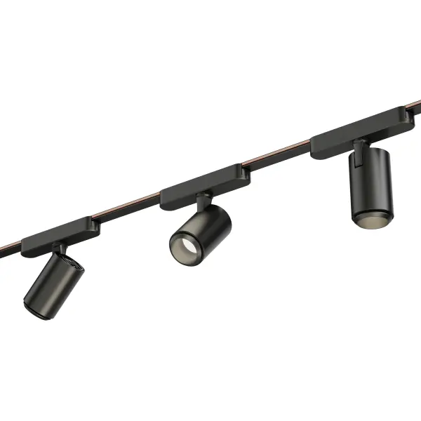 The Continuum track system offers exceptional flexibility with field-adjustable lengths that can be extended, connected, or cut to fit. Features quick snap-in installation, adjustable beam angles, and paintable finish for seamless integration. - alternate view