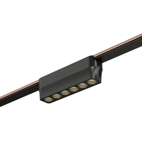 The Continuum Track Light Optic delivers 450 lumens of focused illumination in a compact 5" profile. Part of ET2's next-generation track system, it features field-adjustable installation, snap-in mounting, and paintable surfaces for seamless integration. - alternate view