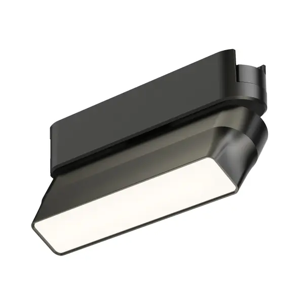 The Continuum track light offers next-generation flexibility with field-adjustable lengths and snap-in installation. Its ultra-slim profile and matte black finish deliver contemporary style with practical adaptability.
