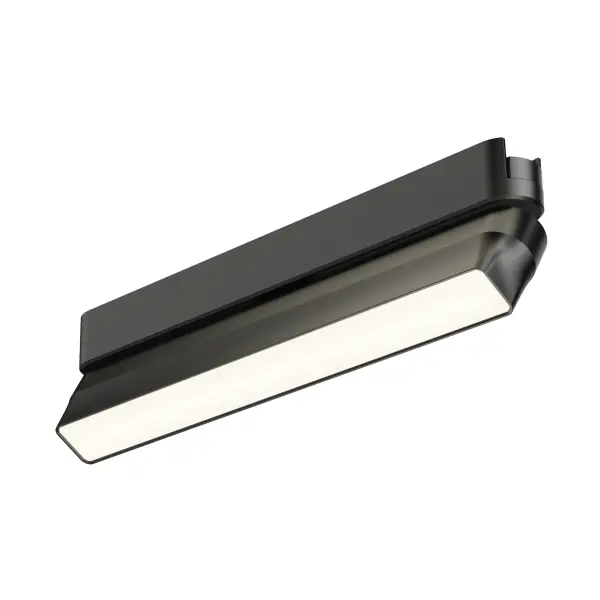 The Continuum track light offers next-generation flexibility with field-adjustable lengths and snap-in installation. Its ultra-slim profile and matte black finish deliver contemporary style with 450 lumens of focused illumination.