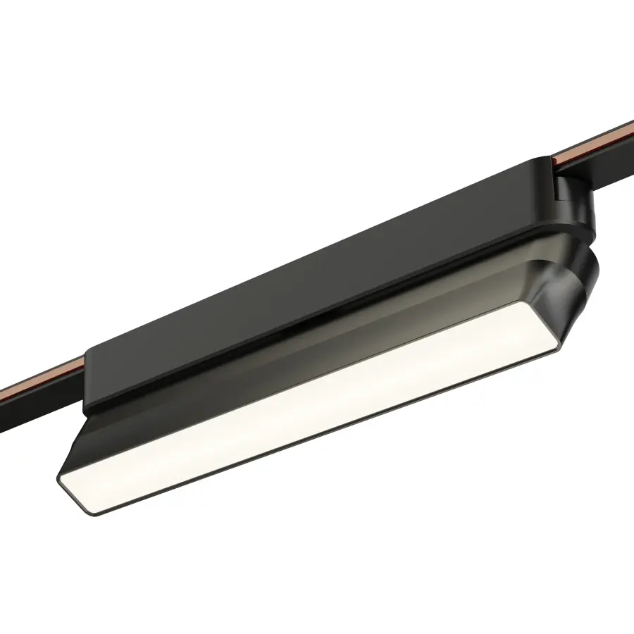 Continuum Track Light Gimbal Flat - 9" Black - Image 2