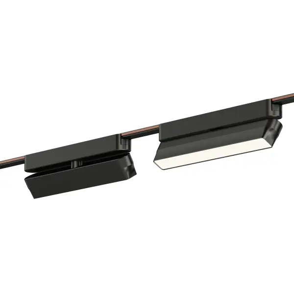 Continuum Track Light Gimbal Flat - 9" Black - Image 3