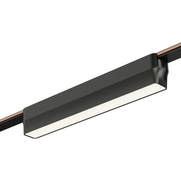 The Continuum track light offers next-generation flexibility with its ultra-slim profile and modular design. Field-adjustable lengths can be extended, connected, or cut to fit any space, while low-voltage LED sources snap into place for precise light direction. - alternate view