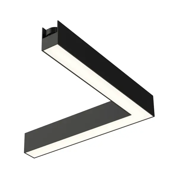 The Continuum corner connector enables 90° turns in ET2's next-generation track system. Ultra-slim profile with field-adjustable lengths that can be extended, connected, or cut to fit. Paintable finish allows customization to match any décor.