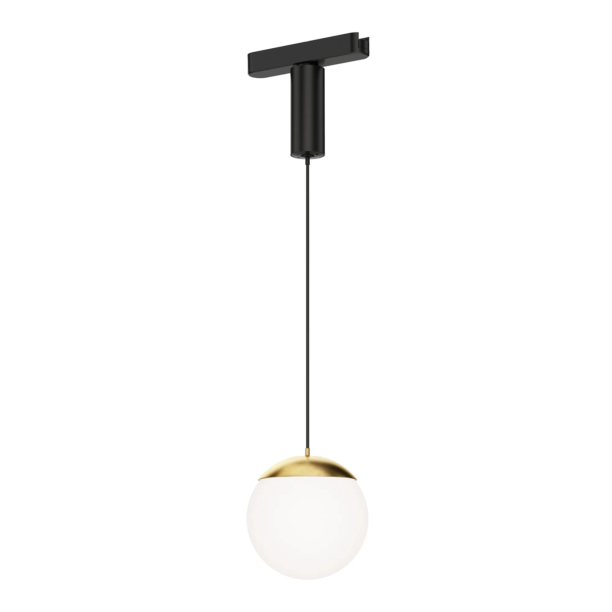 Continuum Track Snowball Pendant Light