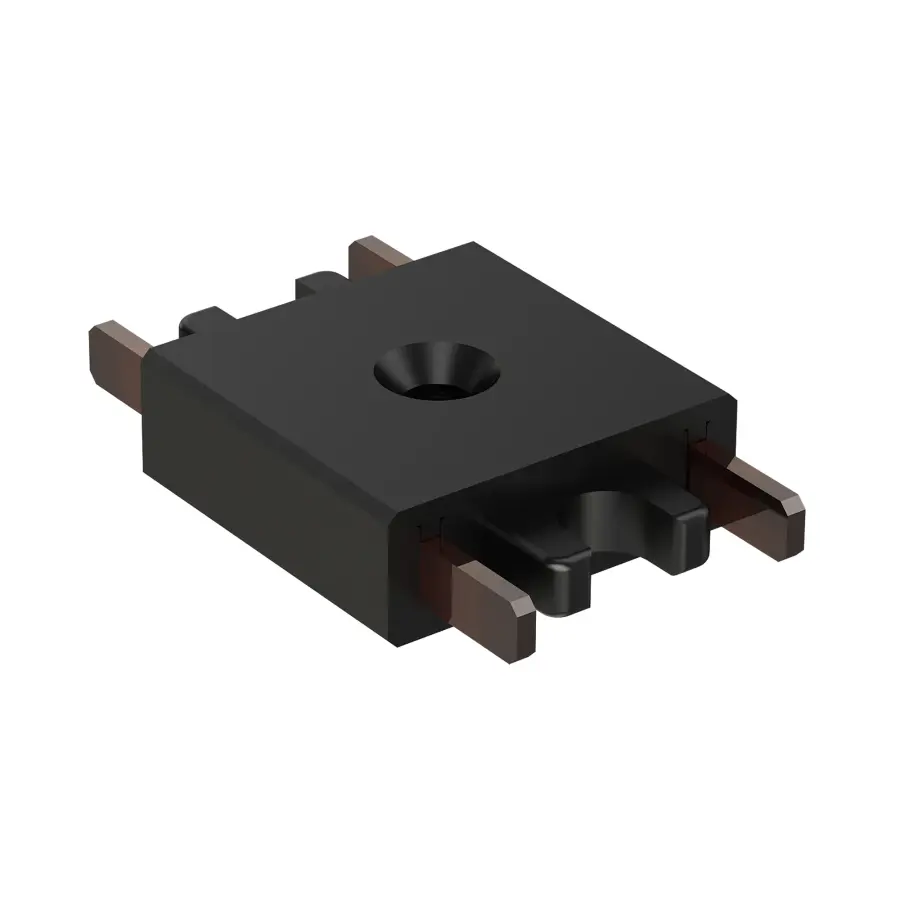 Continuum Track End-to-End Connector - Black - Image 1