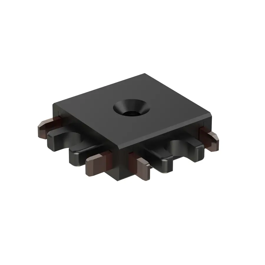Continuum Track 90° Corner Connector in Black - Image 1