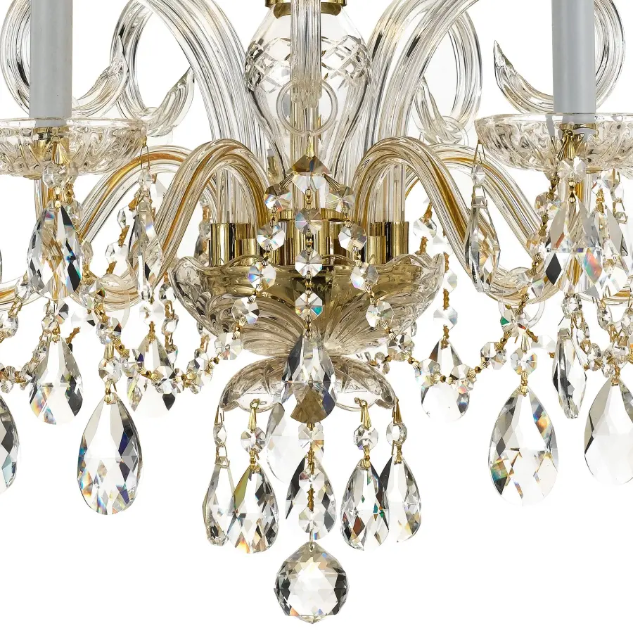Traditional Crystal 22" Chandelier - Image 6