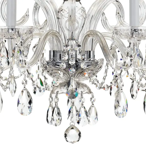 Traditional Crystal 22" Chandelier - Image 5