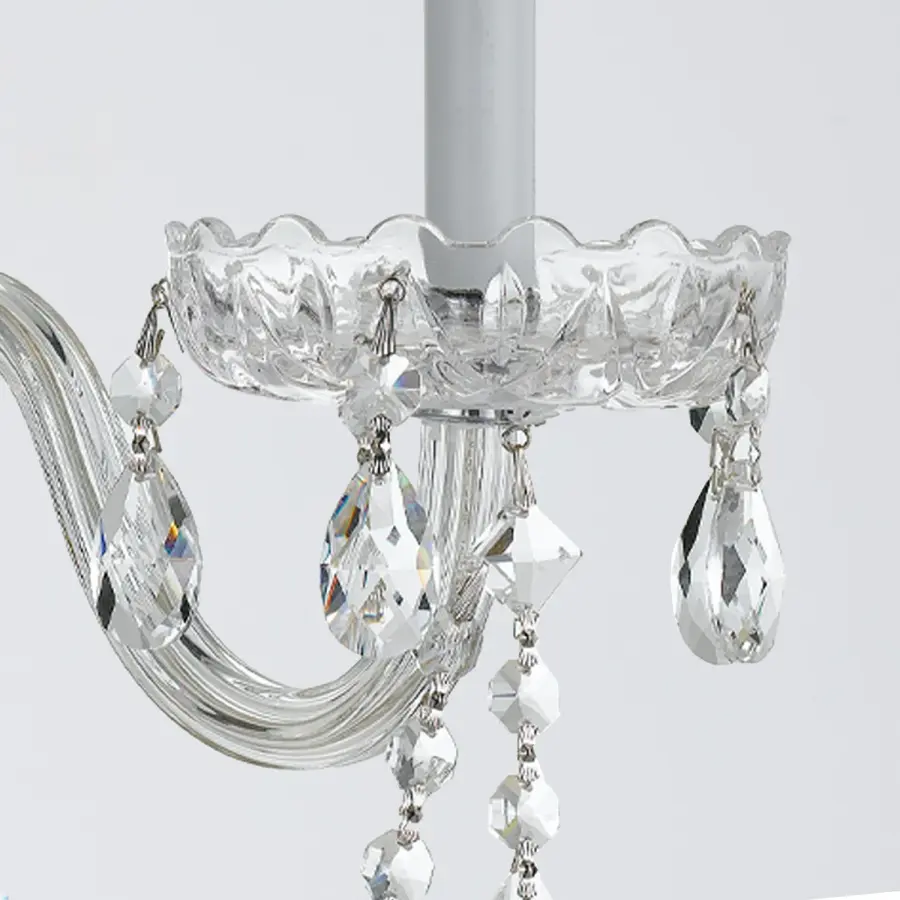 Traditional Crystal 15" Wall Sconce - Image 3