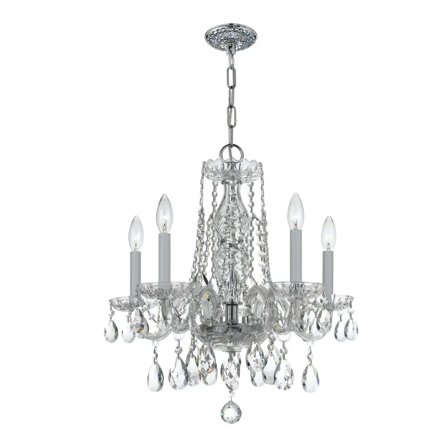 Traditional Crystal 18" Chandelier - Image 1