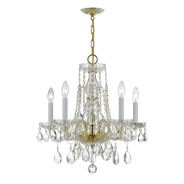 Traditional Crystal 18" Chandelier - Image 5