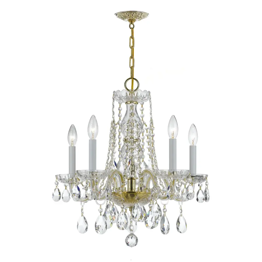 Traditional Crystal 18" Chandelier - Image 5