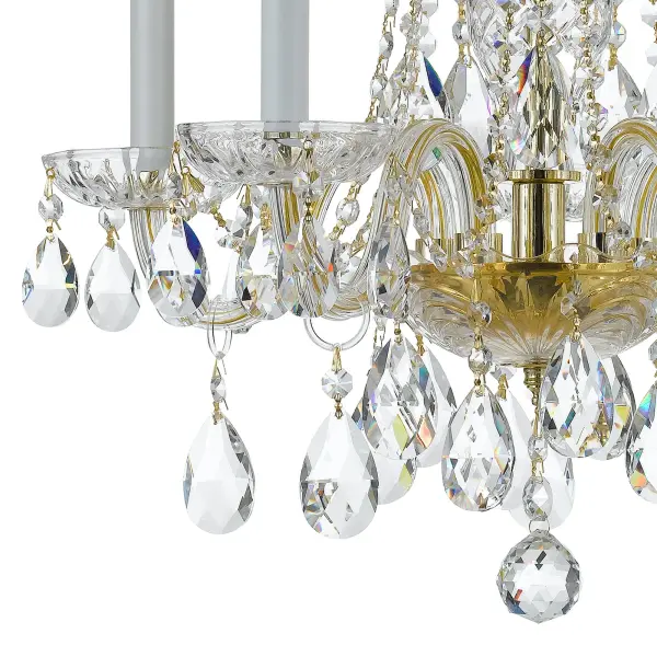 Traditional Crystal 18" Chandelier - Image 6