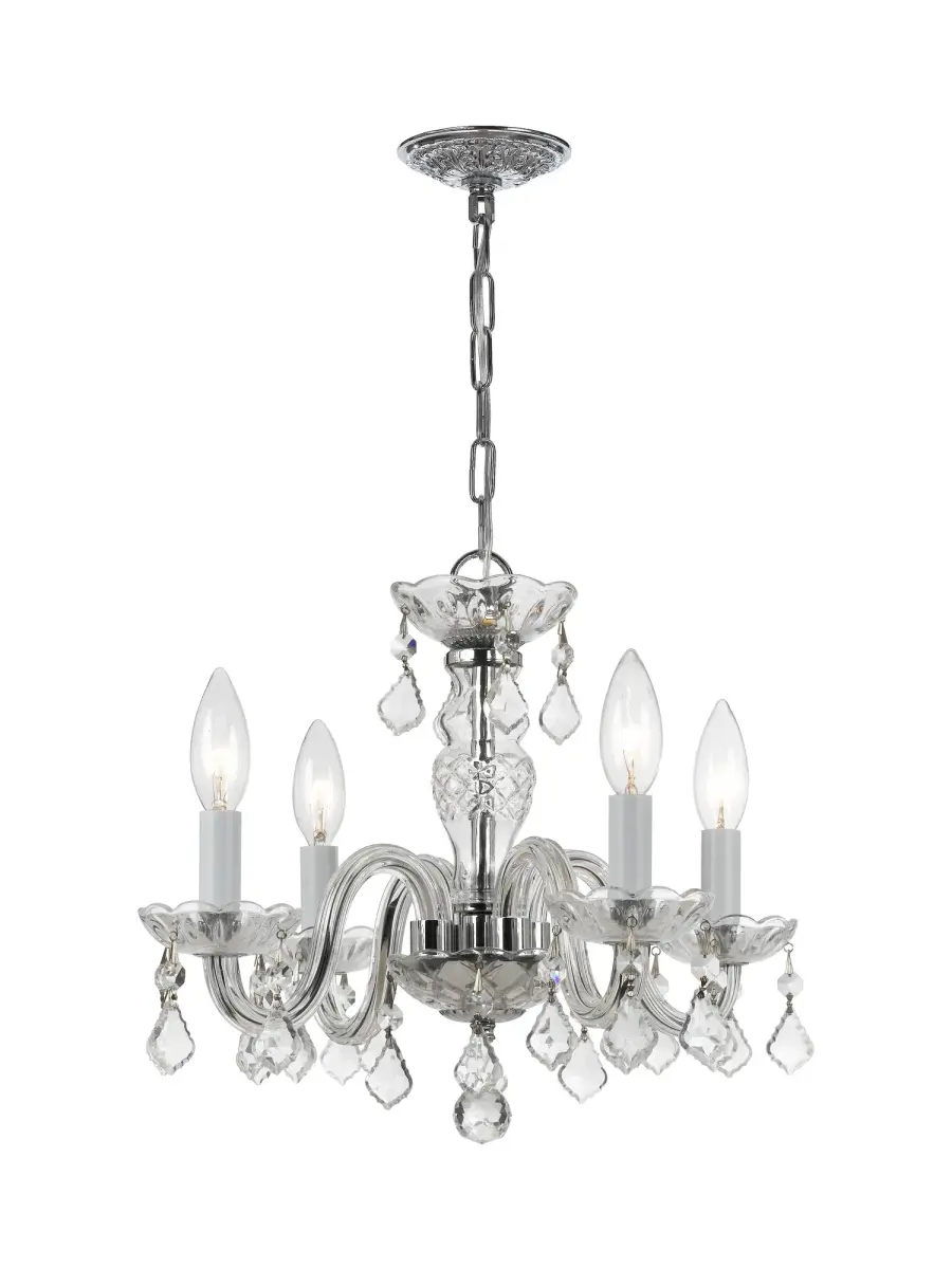 Traditional Crystal 15" Chandelier - Image 1