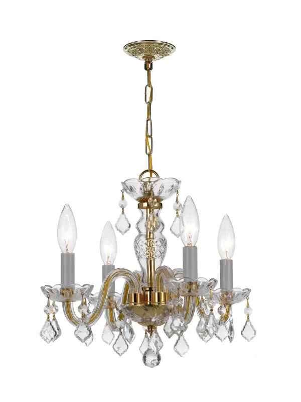 Traditional Crystal 15" Chandelier - Image 7