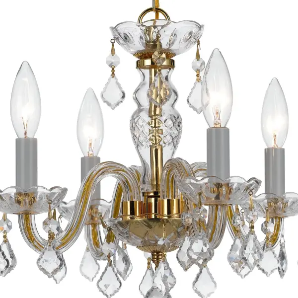 Traditional Crystal 15" Chandelier - Image 10