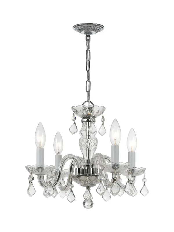 Traditional Crystal 15" Chandelier - Image 6