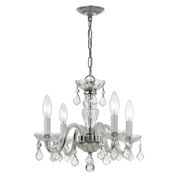 Traditional Crystal 15" Chandelier - Image 8