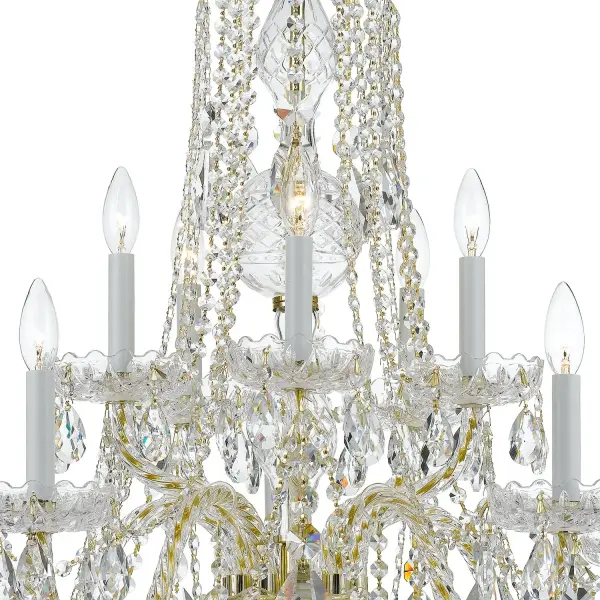 Traditional Crystal 32" Chandelier - Image 10