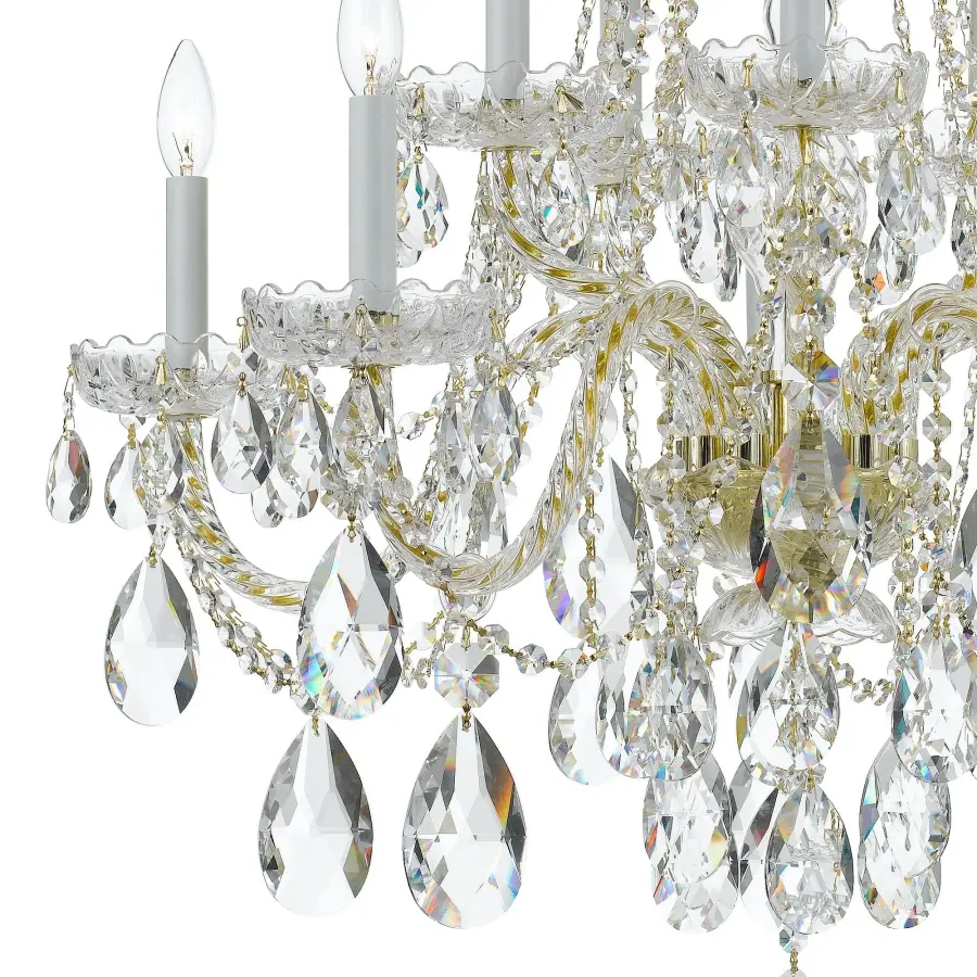 Traditional Crystal 32" Chandelier - Image 13