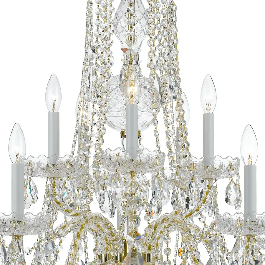 Traditional Crystal 32" Chandelier - Image 20