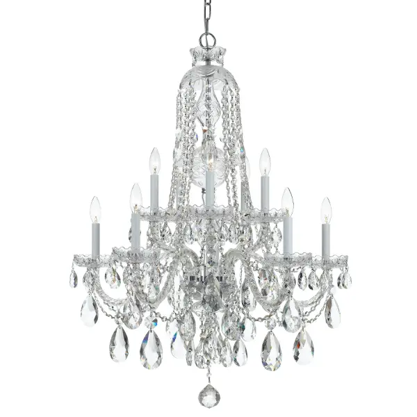 Traditional Crystal 32" Chandelier - Image 3