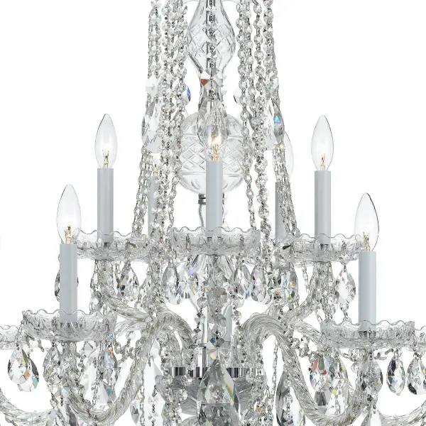 Traditional Crystal 32" Chandelier - Image 4