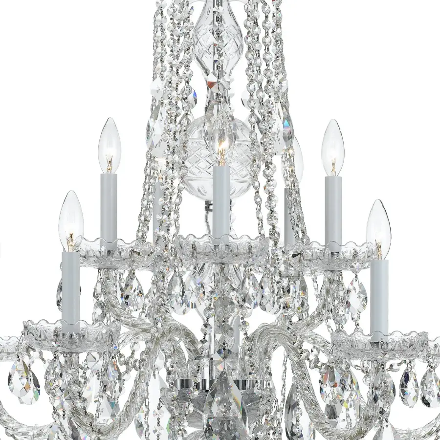 Traditional Crystal 32" Chandelier - Image 4