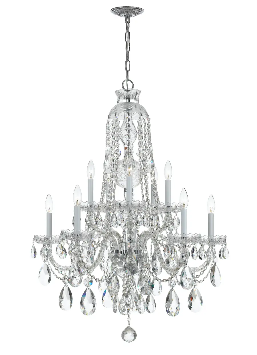 Traditional Crystal 32" Chandelier - Image 6