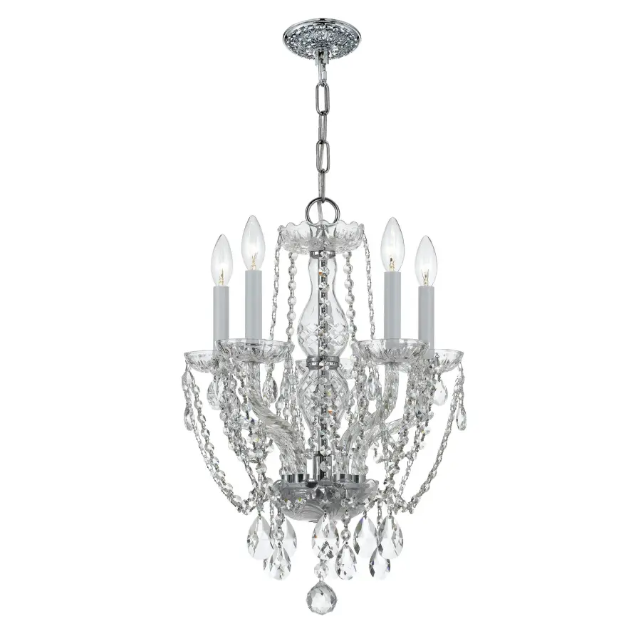 Traditional Crystal 14" Chandelier - Image 1