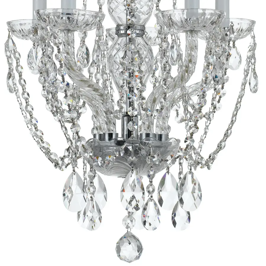 Traditional Crystal 14" Chandelier - Image 2