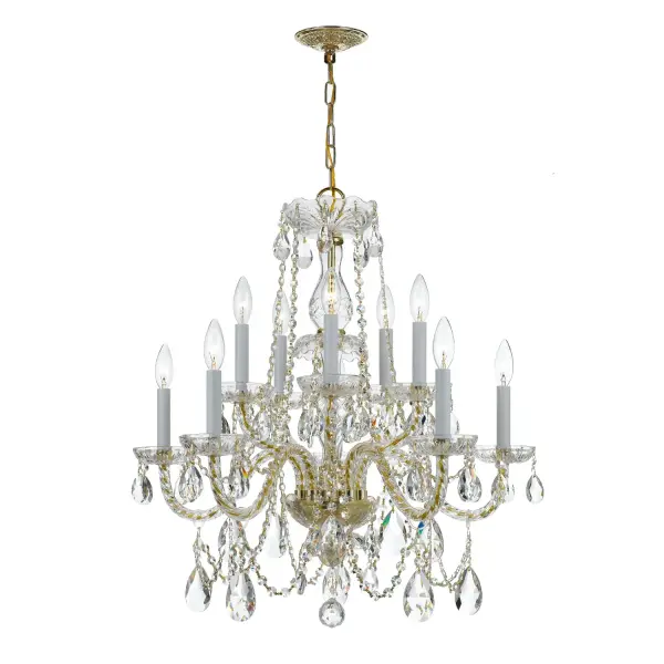 Traditional Crystal 26" Chandelier - Image 7
