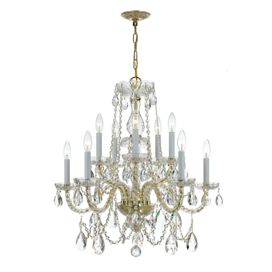 Traditional Crystal 26" Chandelier - Image 12
