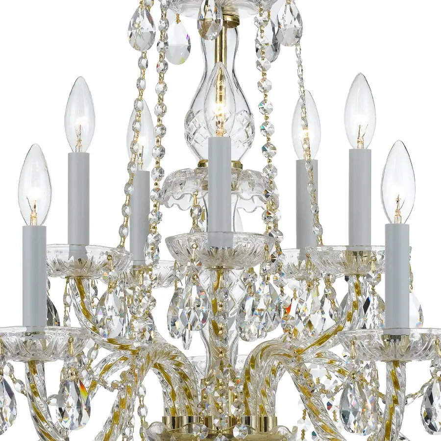 Traditional Crystal 26" Chandelier - Image 20