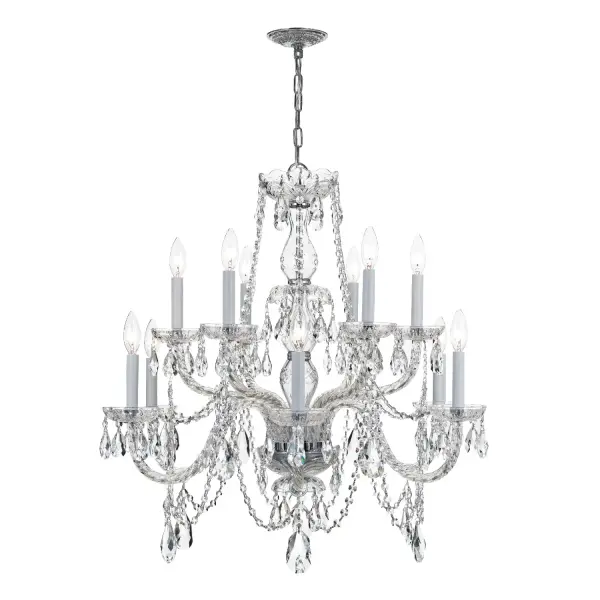 Traditional Crystal 31" Chandelier - Image 1
