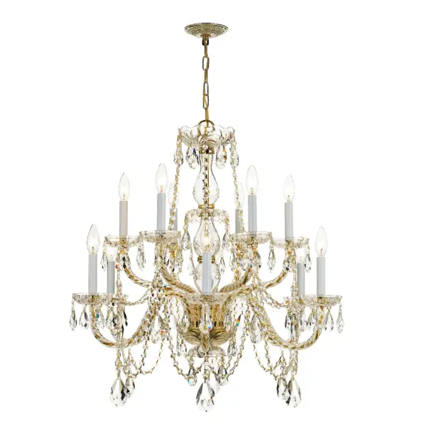 Traditional Crystal 31" Chandelier - Image 7