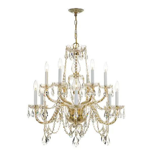Traditional Crystal 31" Chandelier - Image 8