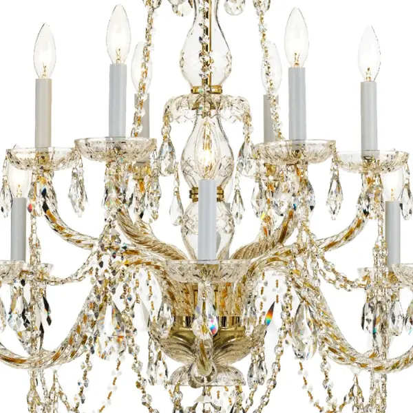 Traditional Crystal 31" Chandelier - Image 10